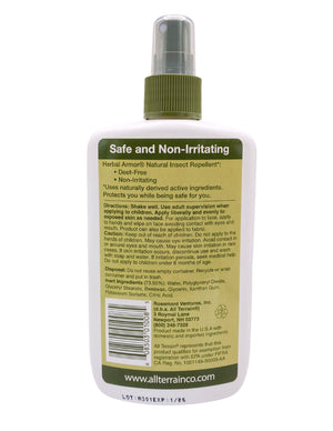 Herbal Armor® Insect Repellent, Pump Spray 8oz. - Family-Size