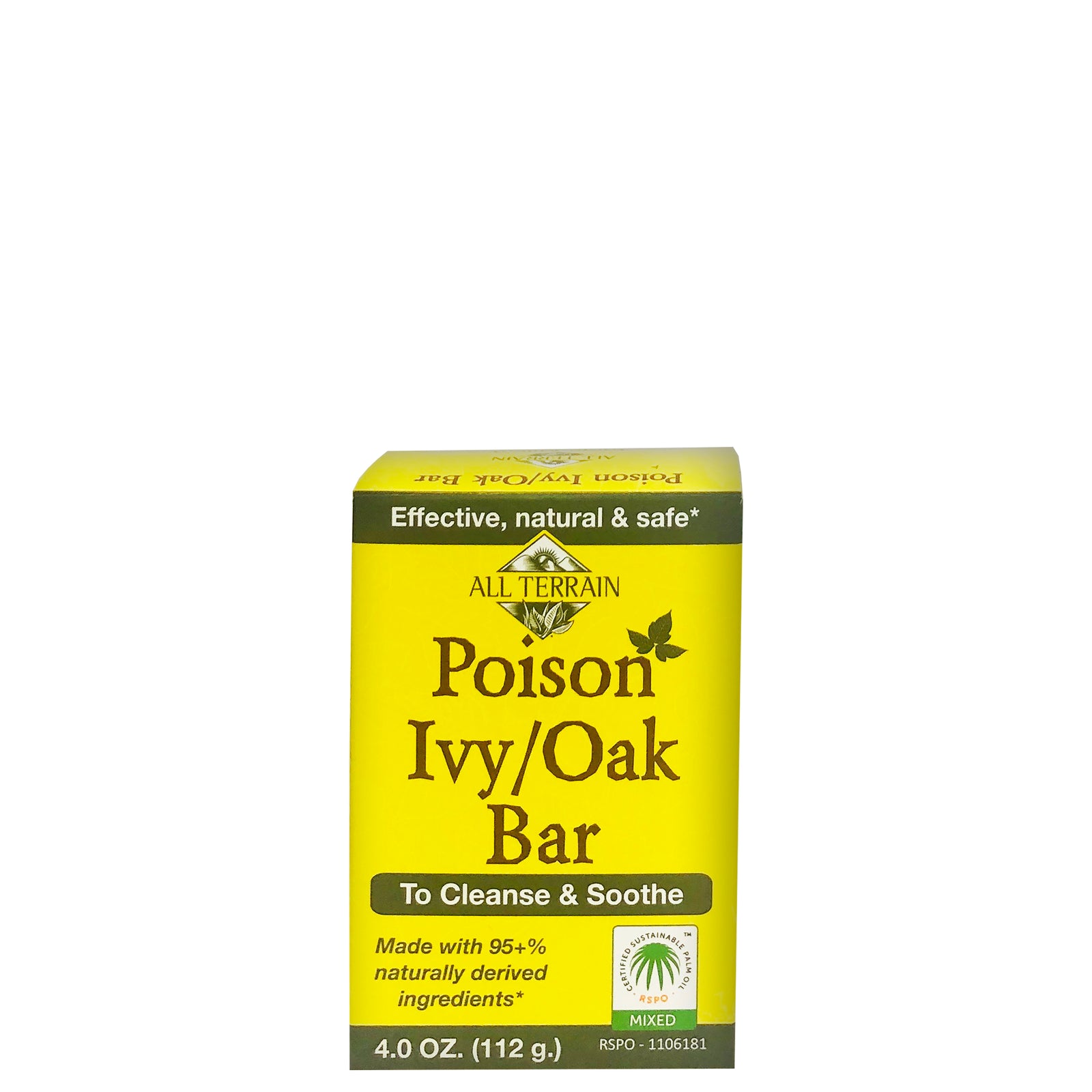 Poison Ivy / Oak Bar - Front View