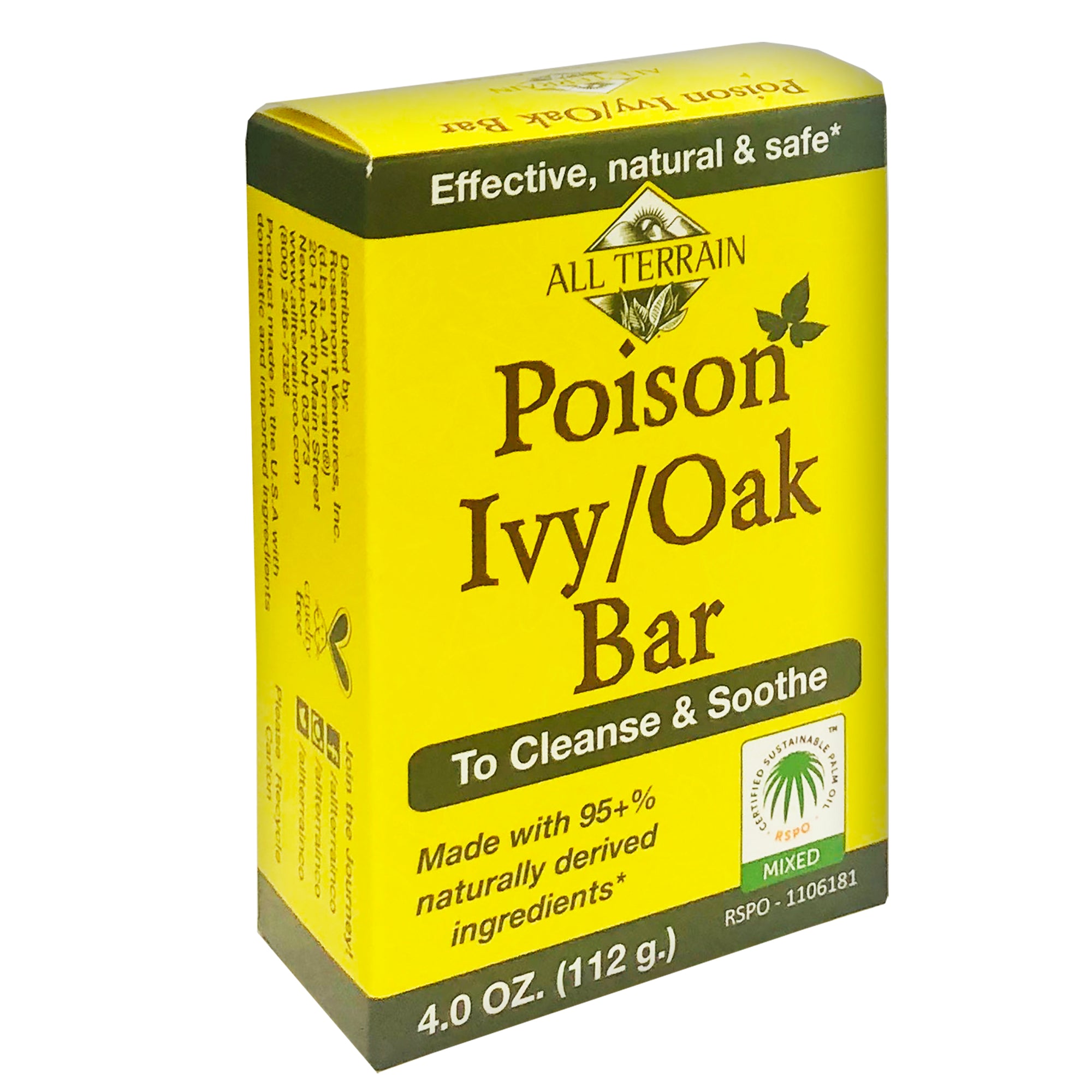 Poison Ivy / Oak Bar - Side View