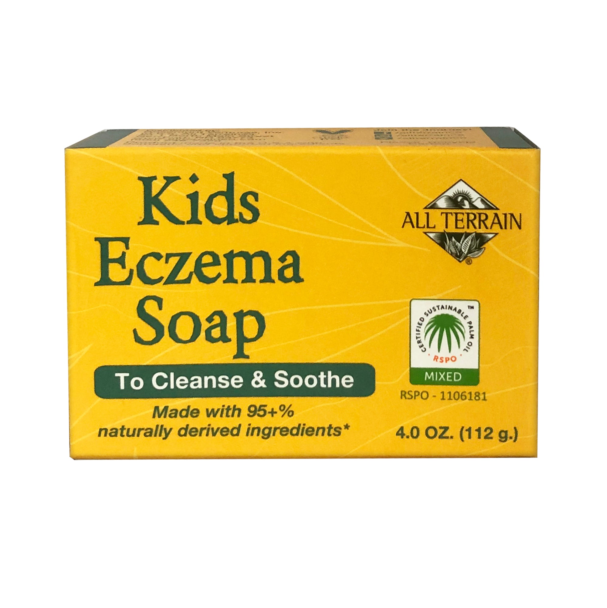 Kids Eczema Soap - Front View